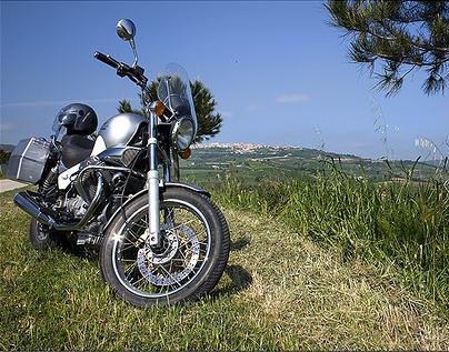 mototurismo a Sansepolcro